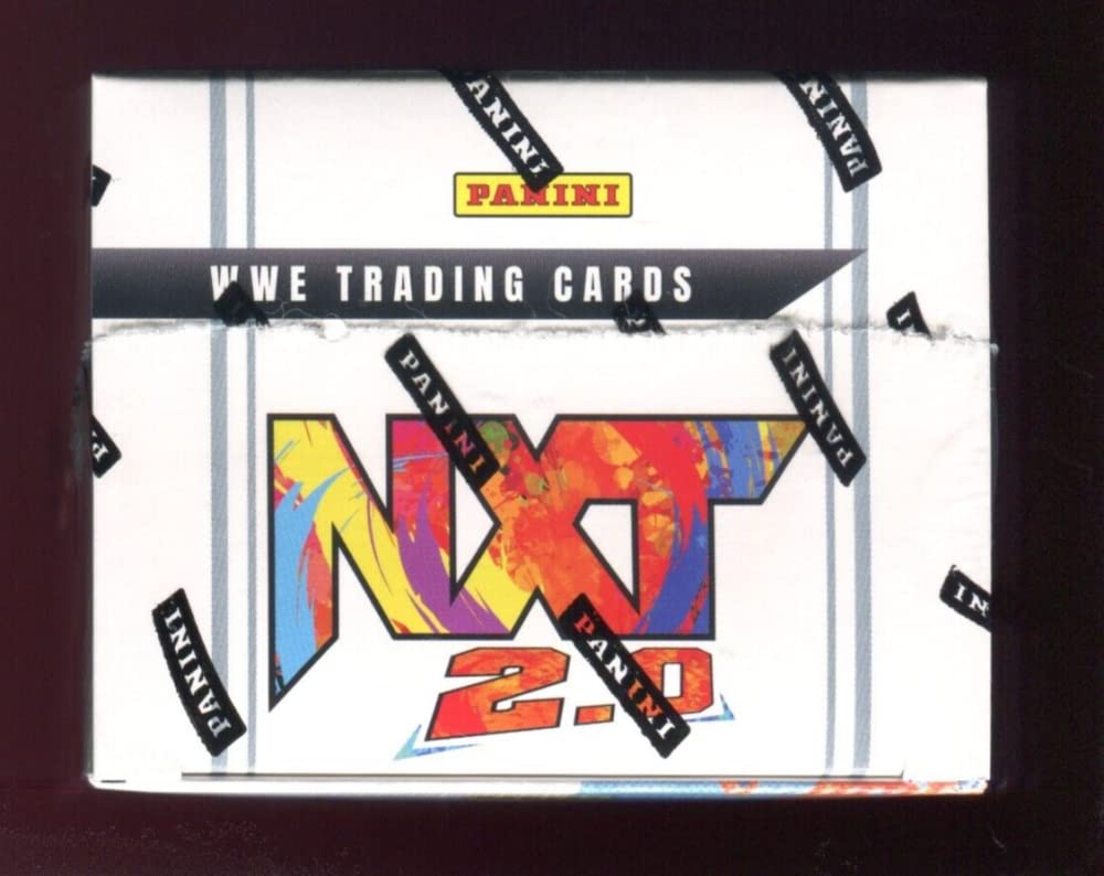 2022 PANINI WWE NXT 2.0 WRESTLING FACTORY SEALED BLASTER BOX 90 CARDS. 6 PACKS OF 15 CARDS. Look for 12 Inserts or parallels per box on average. Chase Autographs of your favorite NXT and alumni wrestlers including Alexa Bliss, Charlotte Flair, Bayley, Car