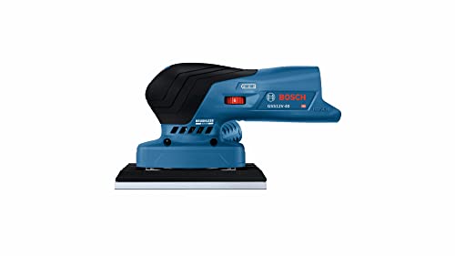 BOSCH GSS12V-40N 12V Max Brushless Sheet Orbital Finishing Sander (Bare Tool)