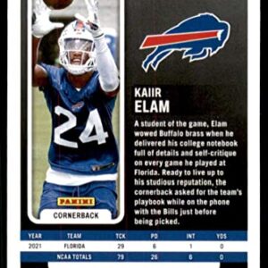 KAIIR ELAM RC 2022 Panini Absolute #175 ROOKIE NM+-MT+ NFL Football Bills