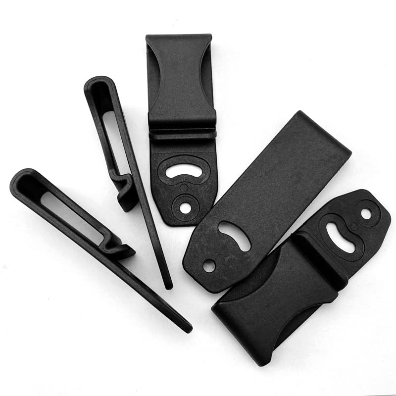 BRASSU Sheath Clip Belt Clip Back Clip Knife Sheath Waist Clip Fixture