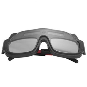 Auto Darkening Welding Goggles, Solar Powered Welder Glasses, Eye Protection Goggles Welding Equipment for TIG, MIG, Plasma, Arc, Welding, Cutting, Grinding