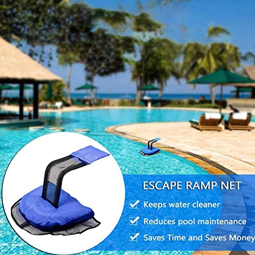 Busnacty 2-Pack Animal Saving Escape Ramp - Frog Floating Ramp Rescues, Pool & Spa Accessories & Tools, Saving All Small Animals Entering The Pool