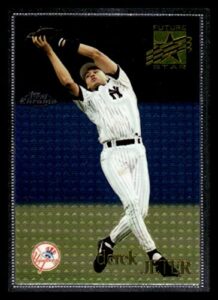 1996 topps chrome #80 derek jeter nm-mt new york yankees baseball trading card