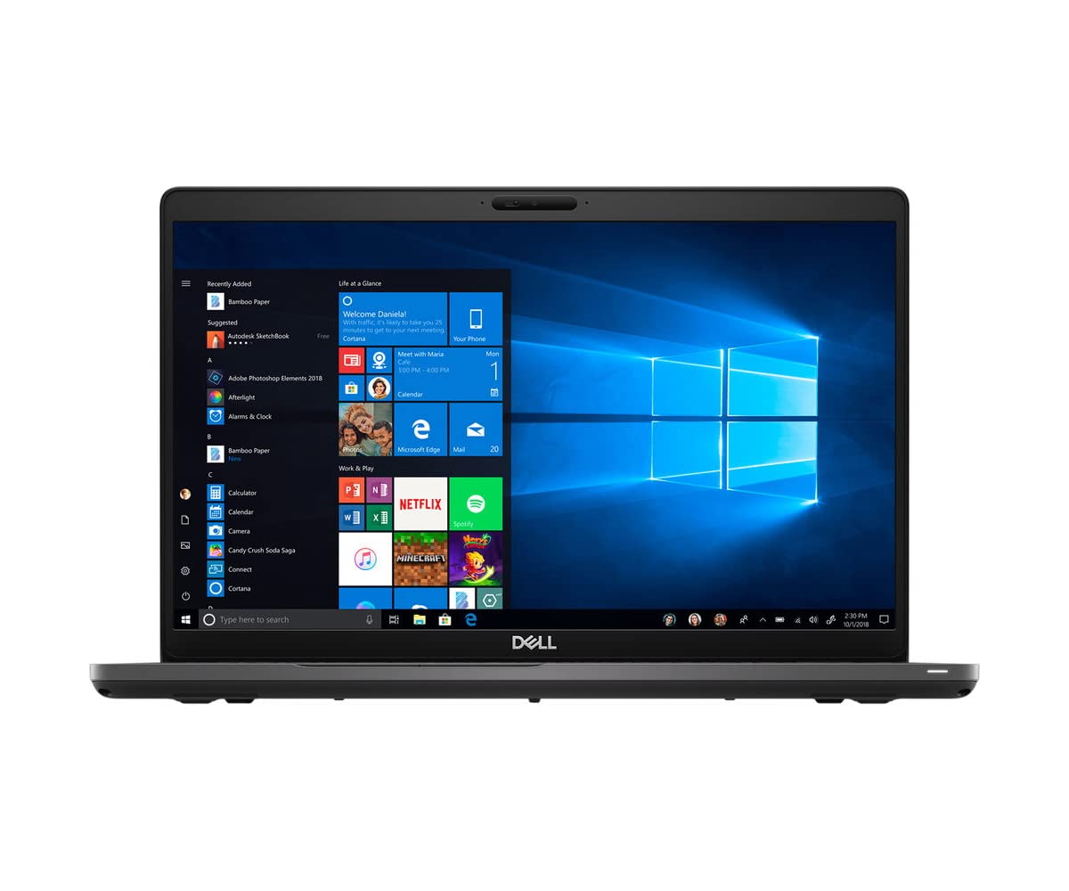 Dell Latitude 5500 15.6" FHD, Core i7-8665U 1.9GHz, 16GB RAM, 512GB Solid State Drive, Windows 11 Pro 64Bit, CAM, NO Touch, (Renewed)