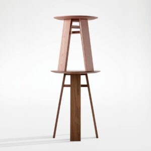 Timber 'Small' Side Table. All solid Hardwood. Highest quality on Amazon.