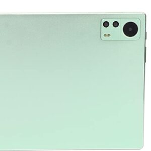 CHICIRIS 10 Inch Tablet, 8GB RAM 128GB ROM 5MP 13MP Camera Gaming Tablet Green for Business (Green)
