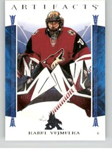 hockey trading card nhl 2022-23 upper deck artifacts #16 karel vejmelka nm near mint