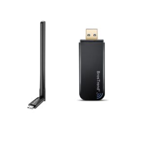 BrosTrend 1200Mbps USB WiFi Network Adapter for Laptop and BrosTrend 650Mbps Linux WiFi Adapter for Ubuntu, Mint, Kali, Debian, Kubuntu