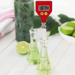 LHLLHL PH Meter PH Tester Sharp Glass Electrode for Water Milk Cheese Soil Food