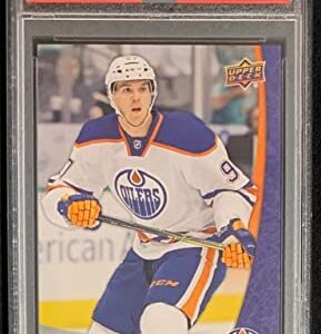 Connor McDavid 2015 Upper Deck Star Rookies Hockey Card #1 Graded PSA 10