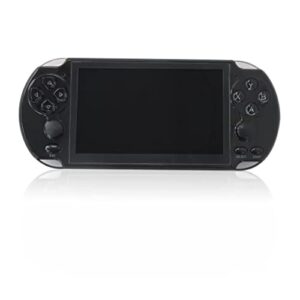 (Black) 5.1'' 8GB Retro Handheld Game Console Portable Video Game Support 10 Simulators