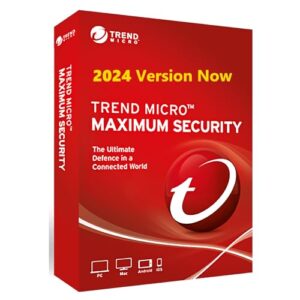 trend micro maximum security 2023 multi-language for pc, mac, android and ios product key card windows 8.1 and 10, 11 (5 devices, 3 years)