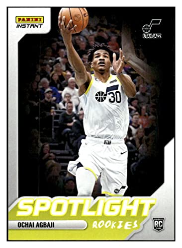 OCHAI AGBAJI RC 2022-23 Panini Instant Spotlight Rookies /965#14 Jazz NM+-MT+ NBA Basketball