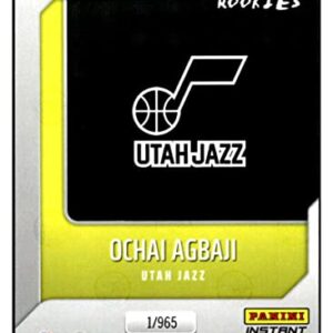 OCHAI AGBAJI RC 2022-23 Panini Instant Spotlight Rookies /965#14 Jazz NM+-MT+ NBA Basketball