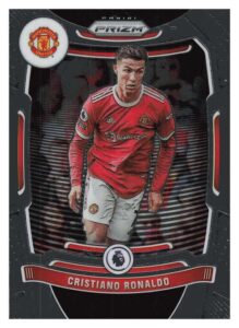 2021-22 panini prizm premier league #283 cristiano ronaldo manchester united soccer official trading card of the pro