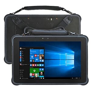 sincoole rugged tablet, 10.1 inch windows 10 pro support hot swap rugged windows tablet pc with uhf