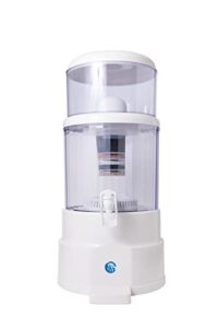 vg water mineral purifier system filter| capacity 22 lts. | at home water filter that purifies water, for drinking water dispenser| countertop alkaline and mineral water filter