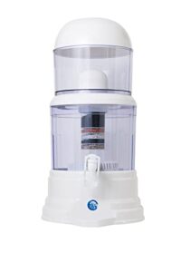 vg water mineral purifier system filter| capacity 16 lts. | at home water filter that purifies water, for drinking water dispenser| countertop alkaline and mineral water filter