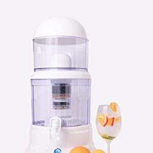 VG Water Mineral Purifier System Filter| Capacity 16 LTS. | at Home Water Filter That Purifies Water, for Drinking Water Dispenser| Countertop Alkaline and Mineral Water Filter