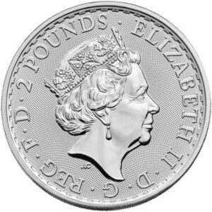 2023 uk great britain 1 oz silver britannia coin 999 2 pounds brilliant uncirculated new