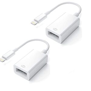 DESOFICON Lightning USB Camera Adapter for iPhone, iPad, and iPod Touch