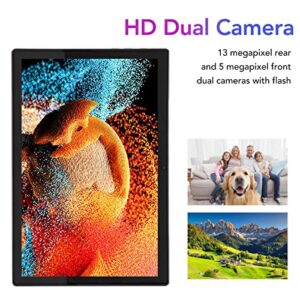Naroote Tablet PC, 3GB 64GB Dual Cameras 10.1in HD Tablet 4G Calling for Gaming (US Plug)