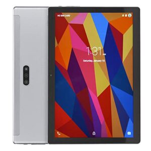 10.1 inch tablet, android11 dual camera ips tablet for home use (us plug)