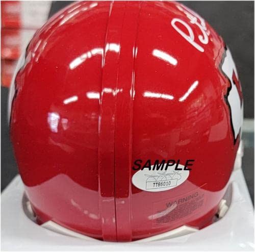 Patrick Mahomes Signed RC Autograph Mini Helmet Kansas City Chiefs JSA COA - Autographed NFL Mini Helmets