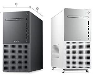 Dell XPS 8950 Desktop (2022) | Core i7-2TB SSD + 2TB HDD - 32GB RAM - RTX 3090 | 12 Cores @ 5 GHz - 12th Gen CPU - 24GB GDDR6X Win 11 Home (Renewed)