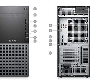 Dell XPS 8950 Desktop (2022) | Core i7-2TB SSD + 2TB HDD - 32GB RAM - RTX 3090 | 12 Cores @ 5 GHz - 12th Gen CPU - 24GB GDDR6X Win 11 Home (Renewed)