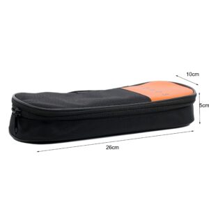 Clamp Meter Soft Case Storage Bag for Fluke T5-1000,T5-600 T6-600 T6-1000 302+