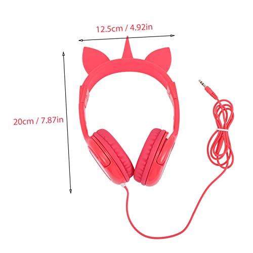 KOMBIUDA 3pcs cat Ear Headphones Gaming Headset on Ear Headphone Over Ear Headphone Over The Ear Headphones Bunny Headphone Kid Headphones Kids Headset Child Accessories Cartoon