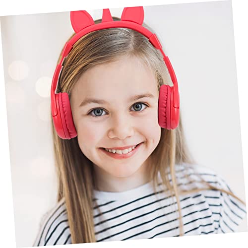 KOMBIUDA 3pcs cat Ear Headphones Gaming Headset on Ear Headphone Over Ear Headphone Over The Ear Headphones Bunny Headphone Kid Headphones Kids Headset Child Accessories Cartoon