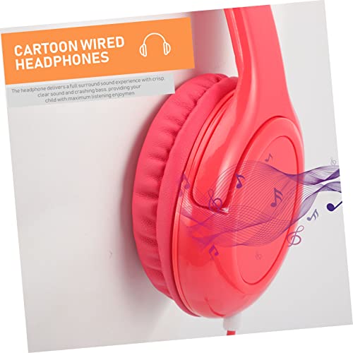 KOMBIUDA 3pcs cat Ear Headphones Gaming Headset on Ear Headphone Over Ear Headphone Over The Ear Headphones Bunny Headphone Kid Headphones Kids Headset Child Accessories Cartoon