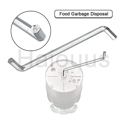 Garbage Disposer Unjamming Wrench Compatible With Moen InSinkErator Garbage Disposals for Dislodge Jams Garbage Disposal Repair