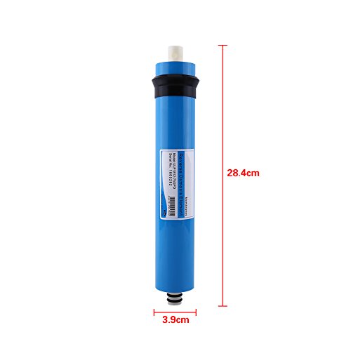 Socobeta Reverse Osmosis Water Filter, Suitable for Small Systems for Water Desalination Treatment Reverse Osmosis Membrane for Home for Membrane Parts