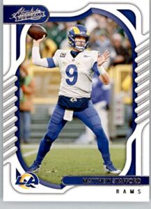 2022 panini absolute #34 matthew stafford los angeles rams football trading card