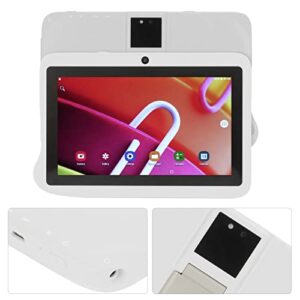 VINGVO Kids Tablet, 5G WiFi Dual Band 100‑240V 4G 128G 7 Inch Kids Tablet IPS HD Display (White)