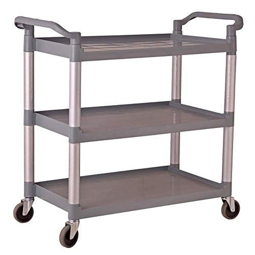 NEOCHY Movable Trolleys, Kitchen Storage Hand Trucks, Large Catecart for Hotel, Cart Liquor Trolley for Aircraft Cabin