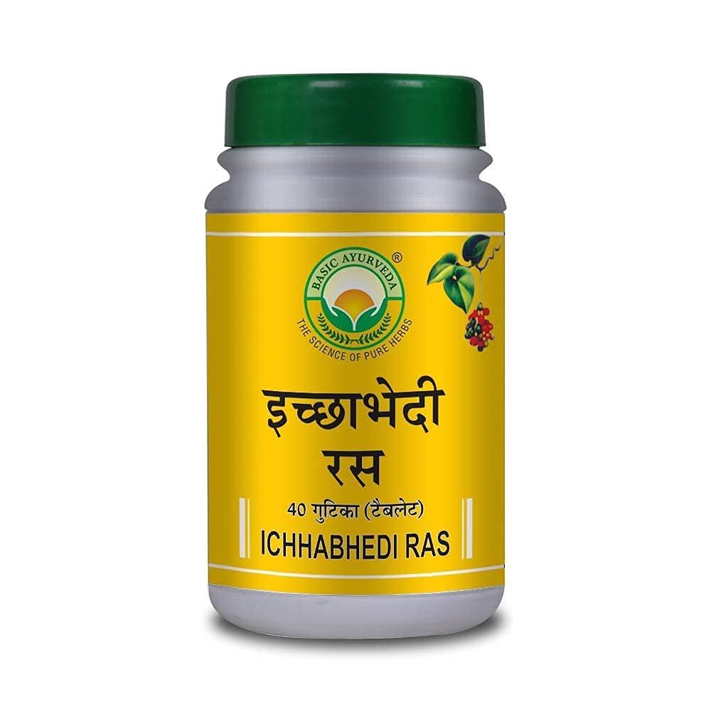 KRISTINA Basic Ayurveda Ichhabhedi Ras (40 Tablet)