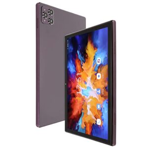 4g calling tablet, 10.1in tablet 2.4g 5g wifi front 8mp rear 20mp 100-240v for writing for android 11 (us plug)