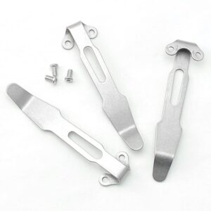 echeson stainless steel back clip pocket clip knife diy parts knife clip knife clip