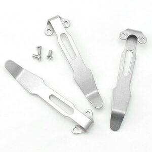 brassu stainless steel back clip pocket clip knife diy parts knife clip knife clip