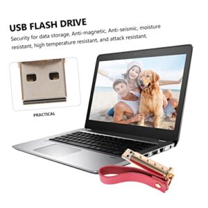 SOLUSTRE Flash Drive G Data Disk USB Lock Password Black Storage Metal Creative