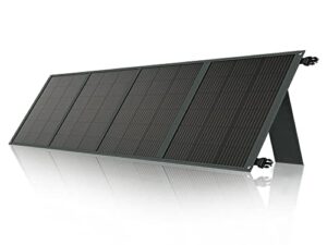 powerwin pws220 220watt foldable solar panel, complete with adjustable kickstand, waterproof ip65 & durable for off the grid living