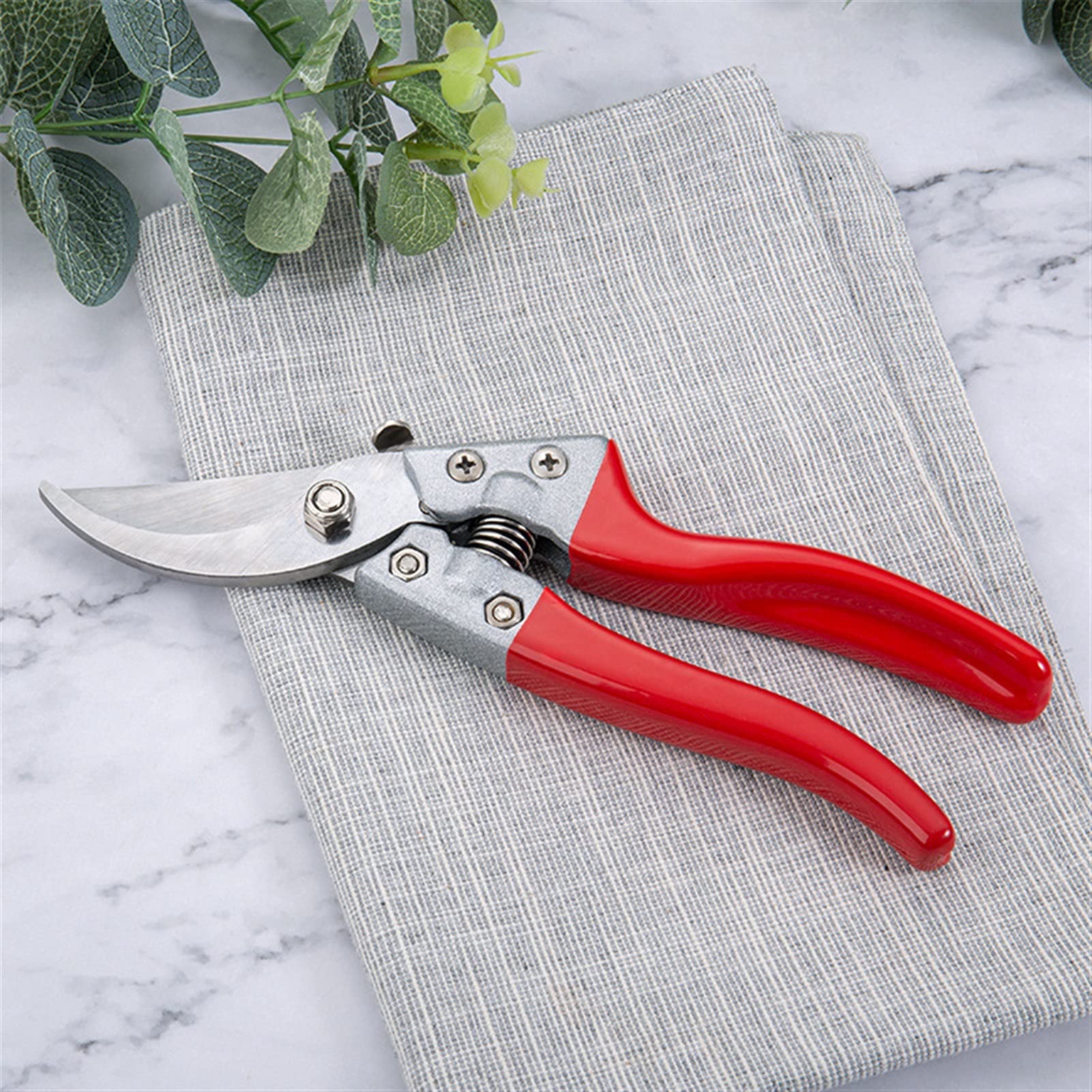 Garden Pruning Shears Stainless Steel Scissors Gardening Plant Scissors Branch Hands Pruner Cutter Bonsai Tool for Tree Flowers