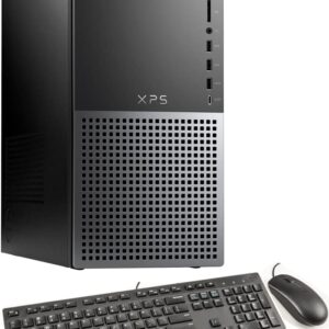 Dell XPS 8950 Business Desktop PC 12th Gen (Intel i7-12700 12-Core 2.10GHz, 32GB DDR5, 512GB PCIe SSD, GTX 1650 Super 4GB GDDR6, Killer WiFi 6E, BT 5.2, RJ-45, Win11H) w/KYB and Mouse