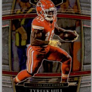 2021 PANINI SELECT #18 TYREEK HILL CONCOURSE KANSAS CITY CHIEFS FOOTBALL OFFICIAL TRADING CARD OF THE NFL