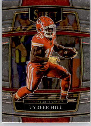 2021 PANINI SELECT #18 TYREEK HILL CONCOURSE KANSAS CITY CHIEFS FOOTBALL OFFICIAL TRADING CARD OF THE NFL