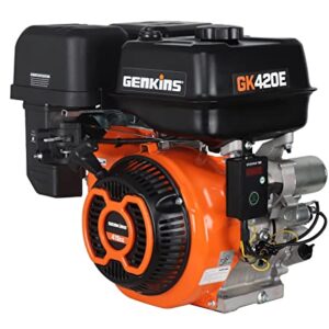 Genkins 16 HP 420cc Electric Start Engine Gas Powered Multi-Use Engine, GK420E